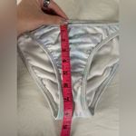 Xhilaration White Purple Blue Tie Dye Bikini Bottoms Medium Photo 6