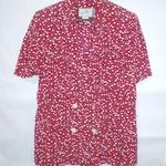 Jacqueline Ferrar Jaqueline Ferrar 10 Black Red Dots Pockets Shirt Photo 0