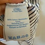 BODEN Black/White Striped Pom Pom Sleeveless Swing Top Size 8 100% Cotton White Photo 6