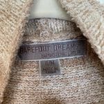 Barefoot Dreams  CozyChic Lite Island Wrap Cardigan Calypso Beige Stripe 436 S/M Photo 4
