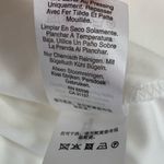 DKNY  | Size 12 | White Chiffon Dot Sleeveless Asymmetrical Midi Wrap Dress Photo 9