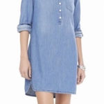 EXPRESS chambray denim shirt dress Photo 0