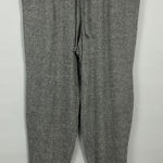 Aerie ‎ Womens Gray Heathered Drawstring Waist Lounge Jogger Pants Size L Photo 0