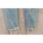 Bamboo  Skinny Leg Jeans Blue Light Wash Mid Rise Distressed Juniors Size 9 25x2 Photo 5