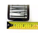 L.A.M.B. of God Chrome Metal Logo Belt Buckle 2007 Congregation Fan Club Photo 4