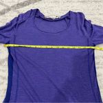 Athleta Purple Linen Silk Blend Tunic Long Sleeve Shirt Photo 7