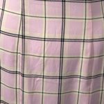 Urban Outfitters  Cher Pink Plaid Maxi Slip Dress Black Lace Size Medium Photo 14