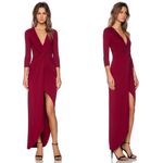 Lovers + Friends  Sundance Maxi Dress in Wine Size Small Photo 1