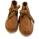 Free People  Ashton Moccasin Chukka Ankle Boots Women's Size 38 Tan Leather NEW Photo 1
