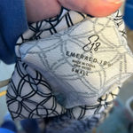 EMERALD 18 BLACK AND WHITE PATTERNED GOLF QUARTER ZIP Photo 2