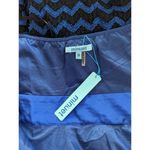 Minuet Blue Black Formal Dress NWT Size Medium Blue Strapless Homecoming Dress Photo 5