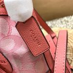 Mini Dempsey Bucket Bag In Signature Jacquard With Stripe And Coach Patch Photo 2