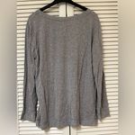 Felina  Gray with Pink Flecks Long Sleeve Top - Size XL - GUC Photo 1