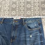 CAbi 100% Boyfriend Jeans Ripped Distressed #4152 Blue Wash Size 12 Photo 7