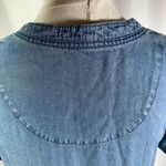 Velvet Heart Denim Dress Women's Small Tiered Mini Short Sleeve Casual Blue New Photo 6