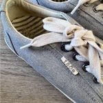 Taos Blue Chambray Zip & Lace Up Sneakers Womens 7.5 Comfort Shoes Everyday Photo 5