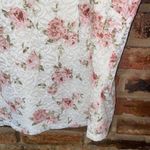 Kate Hill  White Floral Lace Short Sleeve Blouse Women's Size 2X Photo 2