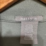 Matty M Olive Green Women's Blazer Size Large Photo 1