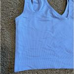 Colsie Asymmetrical Periwinkle Tank Size M Purple Size M Photo 2