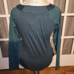 NWT Joe Brown's Womens Teal Fox Shirt‎ Top US 8 New Blue Photo 2