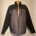 Reebok women’s black puffy coat size large Photo 0