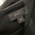 Theory  Golda‎ Black Wool Blend Lined Pencil Skirt Knee Length Office Classic 2 Photo 3