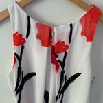 Ralph Lauren Lauren by Women’s White Sleeveless Floral Petite Dress 6P Photo 3