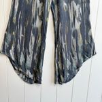 Free People  flare pants wide-leg cropped printed elastic waist boho XS Photo 2