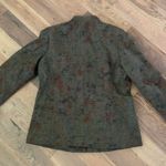Coldwater Creek Womens Green Tapestry Jacket Blazer Petite Size 16 Photo 6