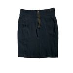 Jack Wills  Black Stretch Pencil Skirt 2 Slim Fit Career Classic Photo 1