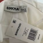 NWT SIMKHAI Caspian Bustier Dress in White Size 6 Photo 11