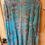 Camille + Co.green floral cardigan size XL Green Photo 4