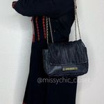 Steve Madden Black Fringe Crossbody/Shoulder Bag Photo 3