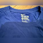 Nike  Women’s RWU Roger Williams University Wrestling Long Sleeve Blue Tee Photo 1