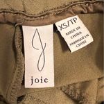 Joie FINAL PRICE  Womens  Pants Olive Green Drawstring Pull On Stretch Trouser Photo 4