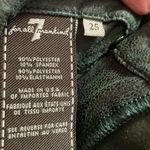 7 For All Mankind Green Stretchy Skinny Ankle 5 pocket Jeans Photo 5