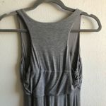 Anthropologie Maeve Dress Sleeveless Knit Midi Heather Grey Handkerchief Hem XS Photo 12