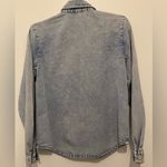 The Fifth Label The fifth Acid Wash Denim Top Long Sleeve‎ Size XXS Button Down Photo 3