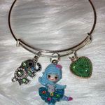 Silver Custom Made Ballerina Bangle Photo 0