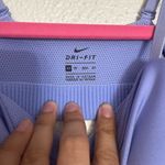 Nike Women's Lavender Sportswear Logo Light-Support Sports Bra size XS Photo 5