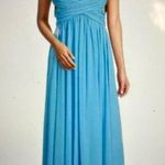 Antonio Melani  Manila Rosette Sleeveless V-Neck Maxi Formal Dress Photo 0