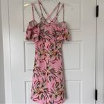LOVE @FIRST SIGHT pink strapy floral dress size small Photo 4