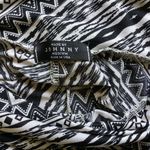 VINTAGE TRIBAL PRINT BOHO SEMI SHEAR PALAZZO PRINT PANTS by JOHNNY MADE IN USA Black Size undefined Photo 4