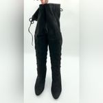 Steve Madden Black “Gemmmaa” Over The Knee Boots Size 10 Photo 2