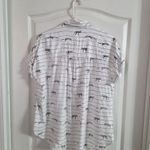 Jane and Delancey Jane & Delancy Women’s All Over Cheetah Striped Blouse NWT Sz M. 6036 Photo 2