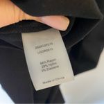 Universal Standard Black Short Sleeve Elle Ponte Knit Front Seam Midi Dress 2XS Photo 8