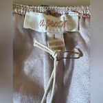 A.Peach  NWT Drawstring Rouched Fall Mini Dress Long Sleeve Autumn Leaves Size L Photo 5