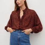 Mango  Printed Blouse Photo 0