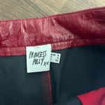 Princess Polly  Madi Pu patent leather red pants Photo 1