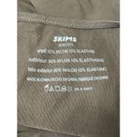 SKIMS Women Brown Sleeveless Scoop Neck Thong Cami Tank Bodysuit Top Size 3XL Photo 2